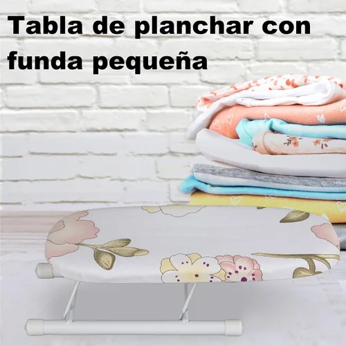 Vista 8 de Tabla de planchar de mesa con patas plegables, mini tabla de planchar plegable que ahorra espacio, manga, puños, cuello, mesa de manejo