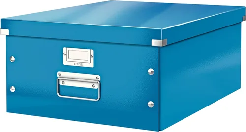 Vista 28 de Leitz Caja de almacenamiento A5, gama Click and Store 60430001 - Pequeña caja organizadora negra A4 Negro
