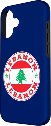 Vista 2 de iPhone 16 Lebanon Lebanese Flag Lebanon pride Case