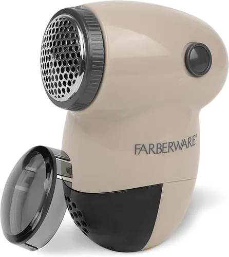 Vista 13 de Farberware Removedor de Pelusa Grande Afeitadora de Tela – Afeitadora de Pelusa a Batería con Cuchillas Triples para Ropa, Afeitadora de Suéter