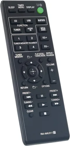 Vista 2 de Nuevo control remoto de repuesto RM-AMU211 para sistema de audio doméstico