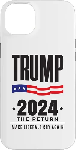 Vista 15 de iPhone 13 Pro Max Trump 2024 - The Return - Make Liberals Cry Again - Funda de elección