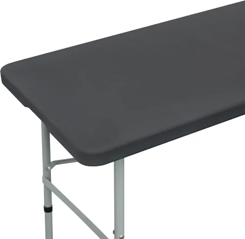 Vista 14 de NEWISHER Mantel rectangular ajustable de 20 x 30 pulgadas, mantel elástico para mesa de 2.5 pies, funda de mesa de elastano elástica negra, cubierta