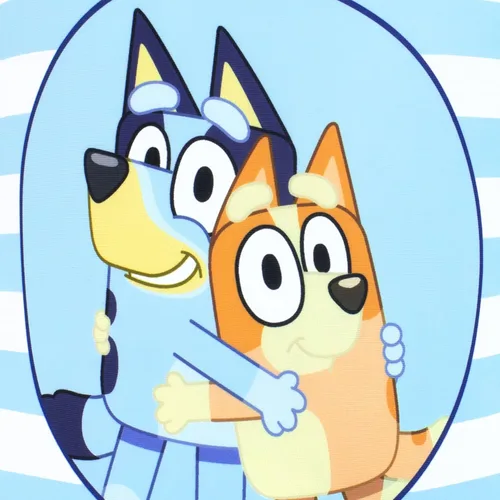 Vista 7 de Bluey Traje de baño para niñas Bañador de Bingo Azul Bañadores para niños Producto Oficial