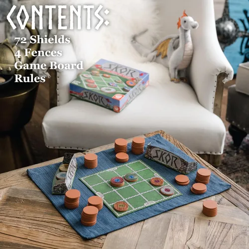 Vista 3 de MindWare Skor: Un juego de mesa de estrategia de apilamiento para niños de 6 años en adelante, apto para la familia, juegos de recolección
