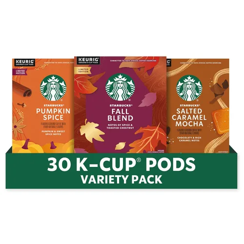 Vista 34 de Starbucks Cápsulas de café K-Cup, café de tostado medio con 2X cafeína mezcla de la casa para cafeteras Keurig, 100% arábica, 6 cajas