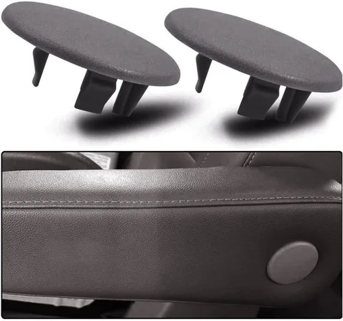 Vista 4 de GXARTS 2 fundas para reposabrazos color negro para Chevy Tahoe Suburban Yukon para Cadillac Escalade repuesto de piezas de asiento 15279690