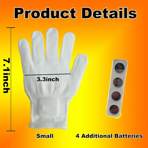Vista 2 de Guantes con luz LED, regalos geniales, juguetes para niños