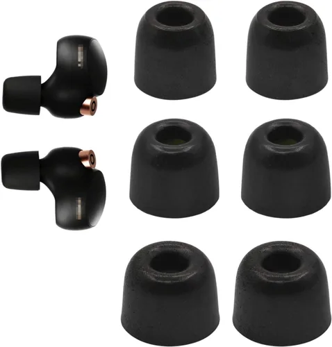 Vista 6 de JNSA Almohadillas de espuma viscoelástica de repuesto, con cancelación de ruido, compatible con auriculares Sony WF-1000XM4/1000XM5