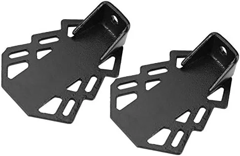 Vista 8 de VGEBY1 Pedal trasero de bicicleta, reposapiés trasero de bicicleta, reposapiés antideslizante de hierro con agujero de 0.197 in para bicicleta