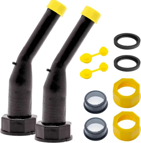Vista 7 de EZ-POUR Kit de repuesto y ventilación de boquilla rígida para jarras de agua y bidones de gasolina anteriores a 2009 – Actualiza tus bidones viejos