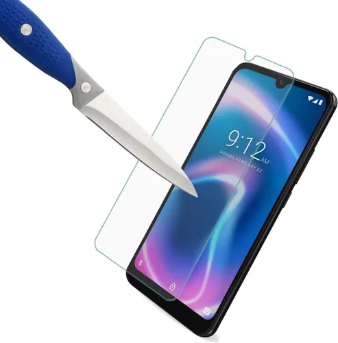 Vista 4 de Mr.Shield Paquete de 3 protectores de pantalla de vidrio templado para NUU X6 Plus Vidrio de Japón con dureza 9H