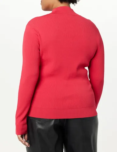 Vista 6 de The Drop Suéter con cuello alto falso Cecilia para mujer