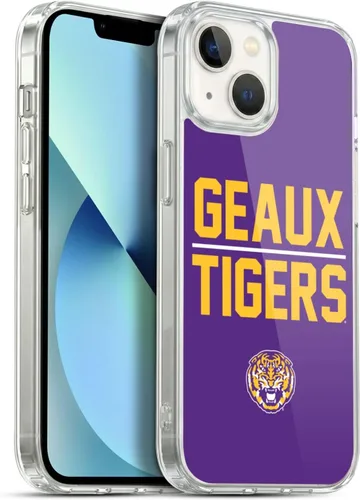 Vista 38 de Head Case Designs Funda de gel suave con licencia oficial de la Universidad Estatal de Louisiana LSU Camou compatible con Apple iPhone 7 Plus/iPhone