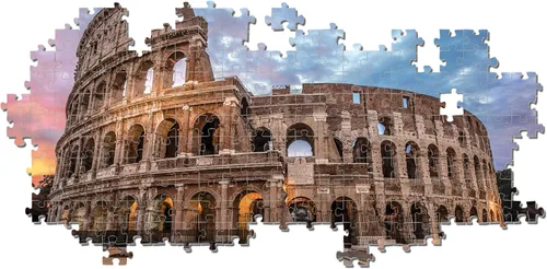 Vista 4 de Clementoni Coliseum Sunrise High Jigsaw Puzzle Colección Calidad 3000 PC 33548