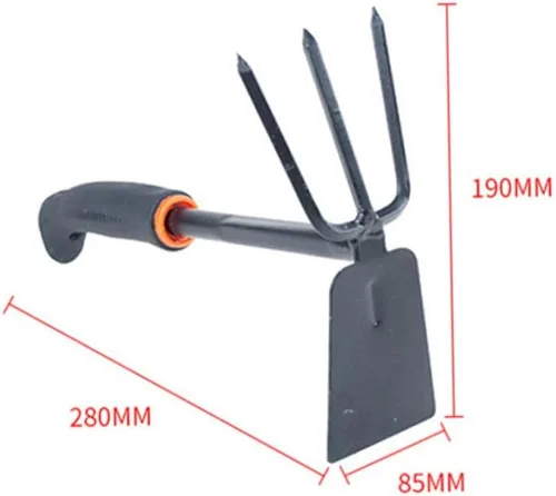 Vista 4 de 4 herramientas de jardinería con mango de plástico, herramientas de cultivo de suculentas multiusos para desmalezar macetas, cuidado de plantas