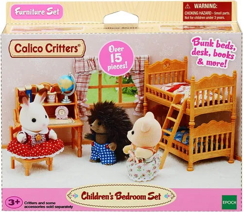 Vista 7 de Calico Critters Set de habitación infantil, papel, multicolor