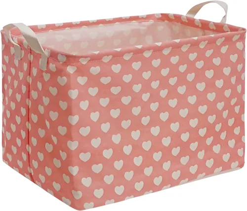 Vista 23 de Cesta de almacenamiento vacía para niños, organizador de almacenamiento impermeable de béisbol, cestas plegables con asas para mujeres, cesta