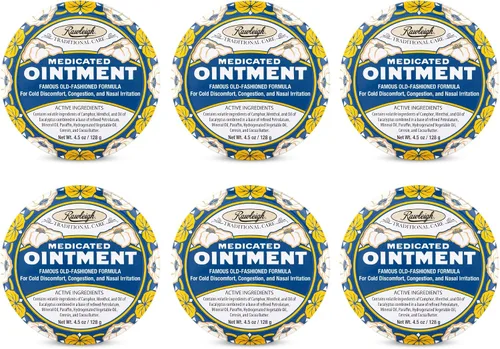 Vista 11 de Rawleigh Ungüento Medicado: Lata Azul de 4.5 oz, Adultos y Niños: Bálsamo Tópico para el Pecho para Resfriado, Congestión Nasal, Dolores Menores