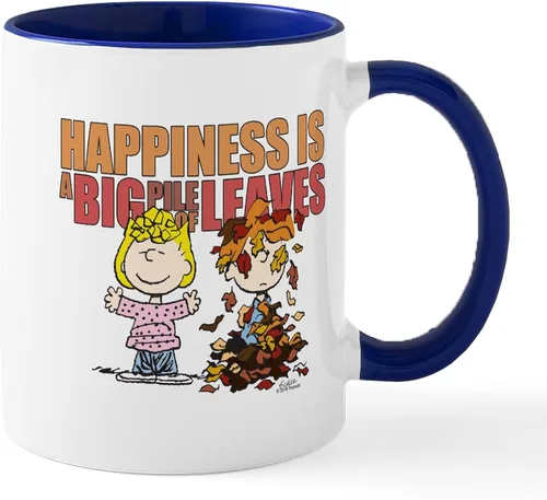 Vista 127 de CafePress Sincere Pumpkin Patch Mug Taza de café de cerámica de 11 oz (11.0 fl oz)