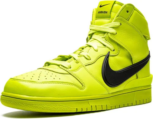 Vista 4 de Nike Hombres Dunk High CU7544 300 Ambush - Flash Lime - Talla 8.5, Verde atómicoFlash Lima-negro