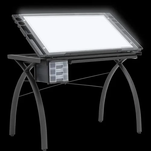 Vista 8 de Artograph Futura - Mesa de luz para artistas, dibujo con luz regulable y parte superior ajustable