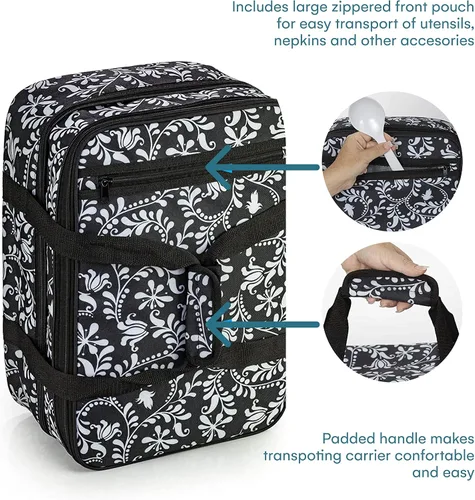 Vista 4 de X516 Bolsa de transporte para viajes, hermética, estilo cacerola.