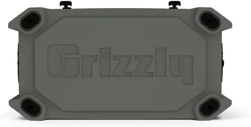 Vista 6 de Grizzly Coolers Refrigerador de 6 cuartos Verde lunar