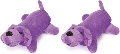 Vista 2 de Zanies Neon Lil' Yelper - Juguetes para perros, color azul, 5 pulgadas
