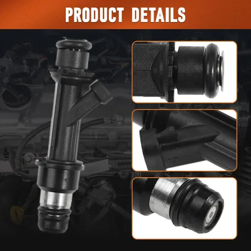 Vista 9 de Inyector de combustible compatible con Chevrolet AVEO 2004-2008, compatible con Pontiac WAVE 2005-2007, WAVE5 2005, número de pieza: 96386780