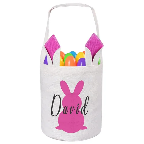 Vista 17 de Jocidea - Cesta de Pascua personalizada, cestas de Pascua personalizadas, regalos de Pascua personalizados, cesta de Pascua para niños y niños
