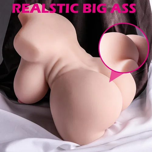 Vista 4 de Masturbador masculino de 8.8 libras, muñeca sexual para adultos con pechos grandes, muñeca de amor 3 en 1, muñecas sexuales realistas 3D