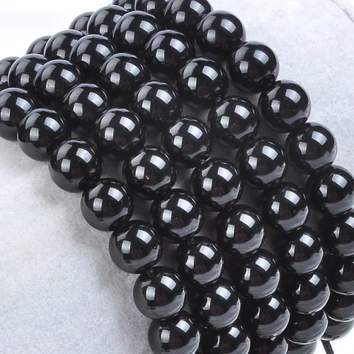 Vista 4 de Massive Beads - Pulsera de cuentas de cristales de macramé con poder curativo natural, unisex, ajustable, 516 pulgadas (8 mm)
