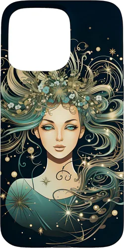 Vista 31 de Virgo Zodiac Sign Horoscope Galaxy Stars Case for iPhone 17