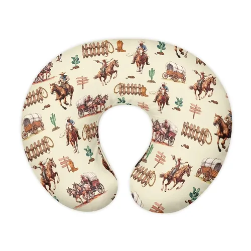 Vista 18 de Funda de almohada de lactancia azteca bohemia para bebés y niños, funda de almohada con cremallera oculta, funda de almohada de lactancia para niñas