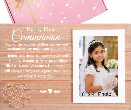 Vista 8 de Marco de Fotos con Cita Cristiana Inspiradora de Regalo - Puedo hacer todas las cosas en Cristo que me fortalece - Marco de Fotos de Versículo