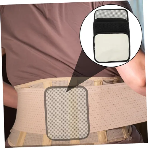 Vista 2 de Heating Lumbar Support Pad 3pcs Polyester Fiber for Office Xmas