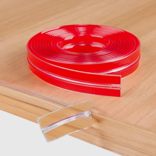 Vista 12 de BabySafe Tira Protectora de Bordes: Protectores de Esquinas de Mesa para Muebles de Bebé y Chimenea, 3.3 pies (1m)