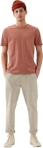 Vista 60 de Camiseta de cuello redondo Gap para hombre, mangas cortas, estilo casual Negro