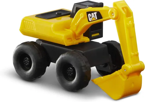 Vista 7 de Cat Construction Little Machines 5 Pack - Grandes adornos para tartas