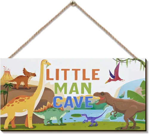 Vista 8 de ZIEYOMI - Letrero de cueva de hombre pequeño, decoración de habitación de niños, decoración de habitación de niños con temática de astronauta