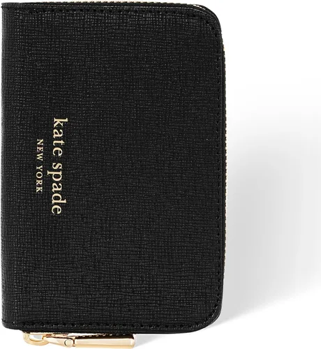 Vista 16 de kate spade new york Billetera/tarjetero magnético, compatible con teléfonos y fundas MagSafe, color negro