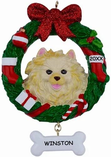 Vista 21 de Adorno de Navidad personalizado para mascotas de raza de perro (Beagle)