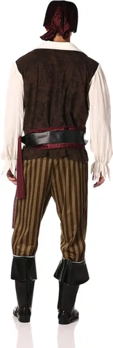 Vista 3 de Disfraz del pirata Rogue para hombre de California Costumes