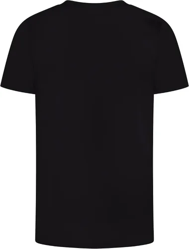 Vista 2 de Champion Camiseta deportiva de manga corta para niños, ideal para gimnasio, deportes y escuela, Negro en rodajas C