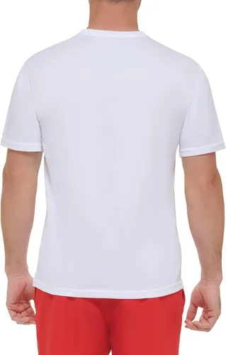 Vista 3 de Calvin Klein Manga corta ligera de secado rápido para hombre, protección UPF 40+