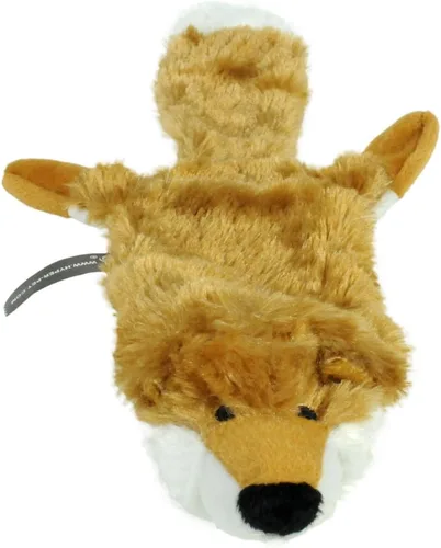 Vista 6 de Hyper Pet Critter Skinz Fox - Juguete de peluche para perro con chirriador, tamaño grande
