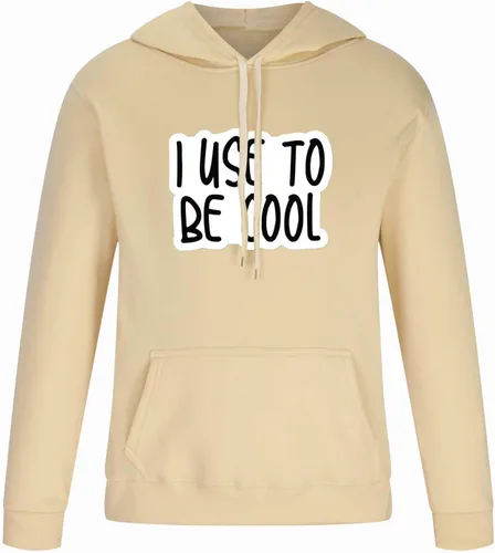Vista 3 de I Use To Be Cool Men's Sweatshirt Letter Printed Pullover Fashion Long Sleeve Shirts 2024 Fall Blouse