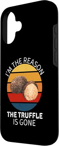 Vista 2 de Vintage I'm The Reason Truffle is Gone Food Lover Case for iPhone 16