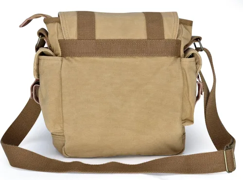 Vista 5 de Gootium Bolso bandolera de lona - Bolso bandolera pequeño vintage
